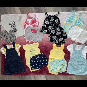☀️ 12 MONTH BABYGIRL CLOTHES / MAINLY SUMMER ☀️